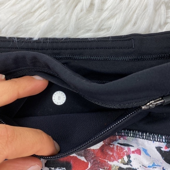 Lululemon Speed Up Short *2.5" Culture Clash Multi Black / Black - Picture 6 of 6